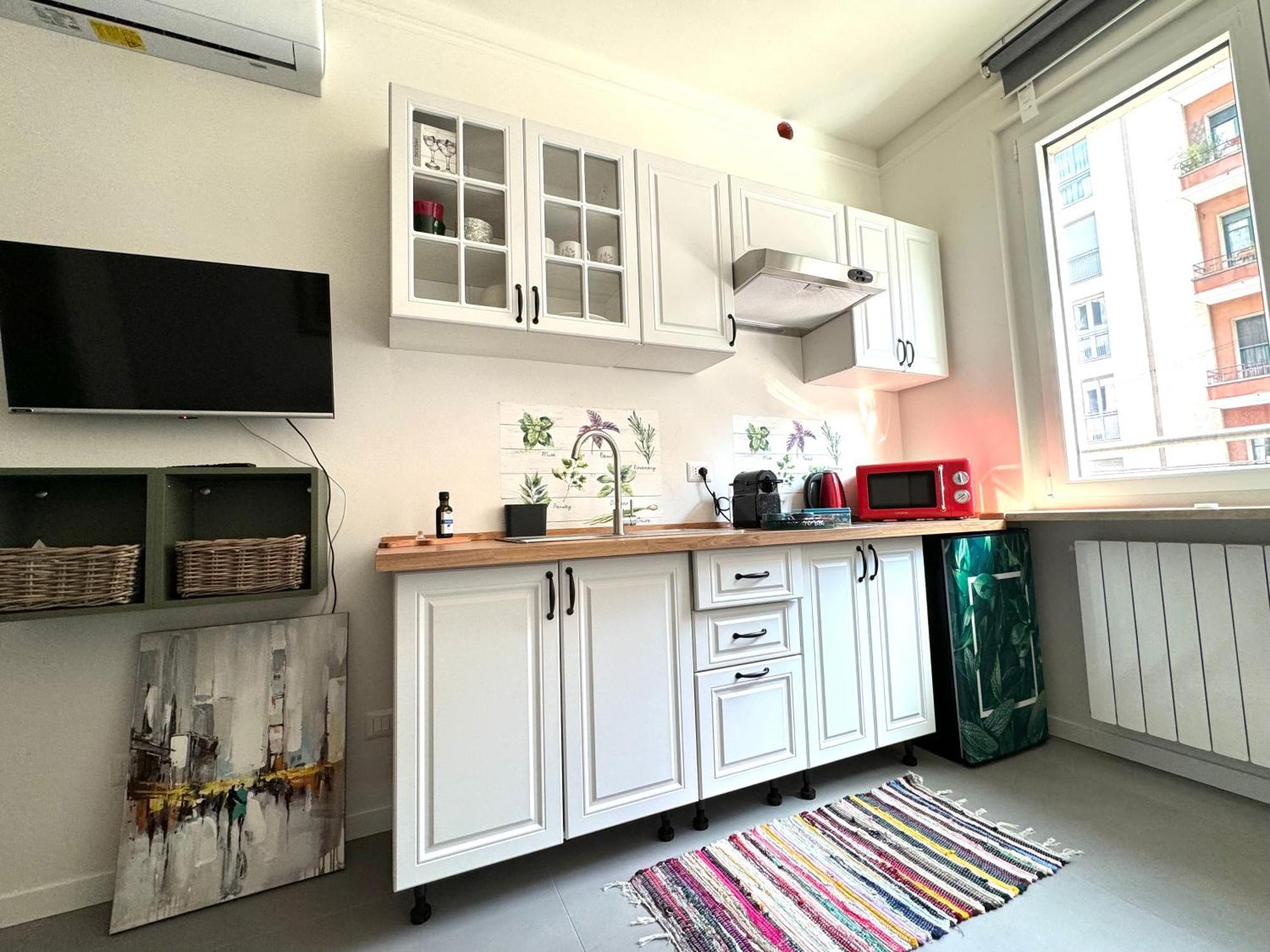 Rainbow Studio Flat- Monolocale Luminoso Milano Eksteriør bilde